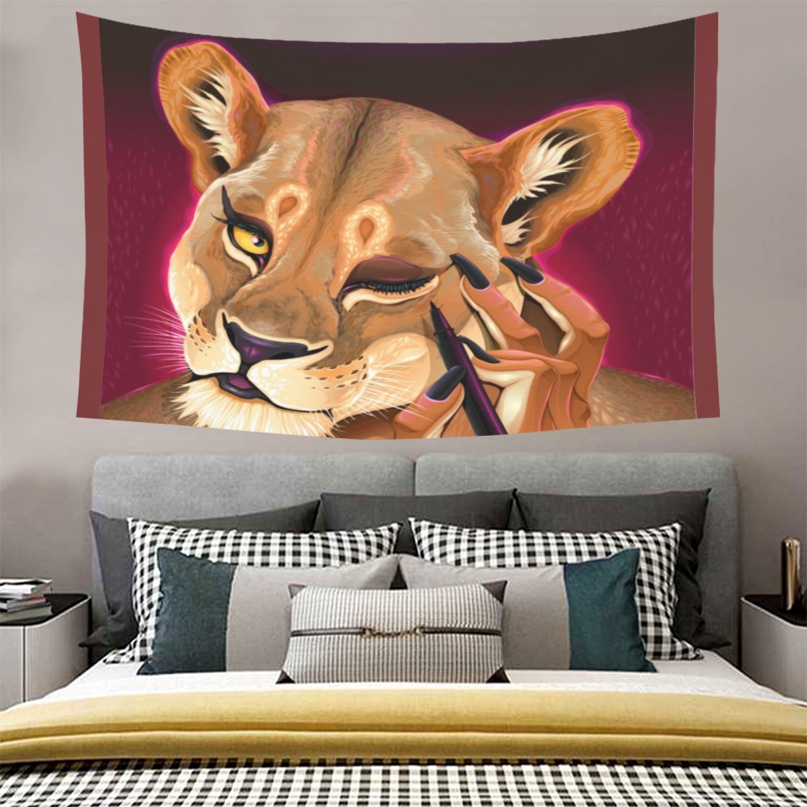 挂毯90*60inch(桃皮绒)