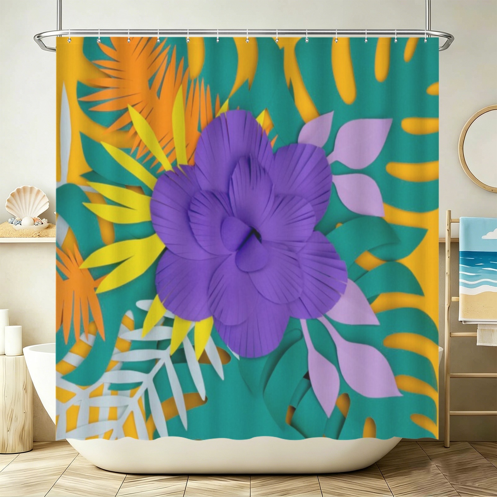 浴帘78x72inch