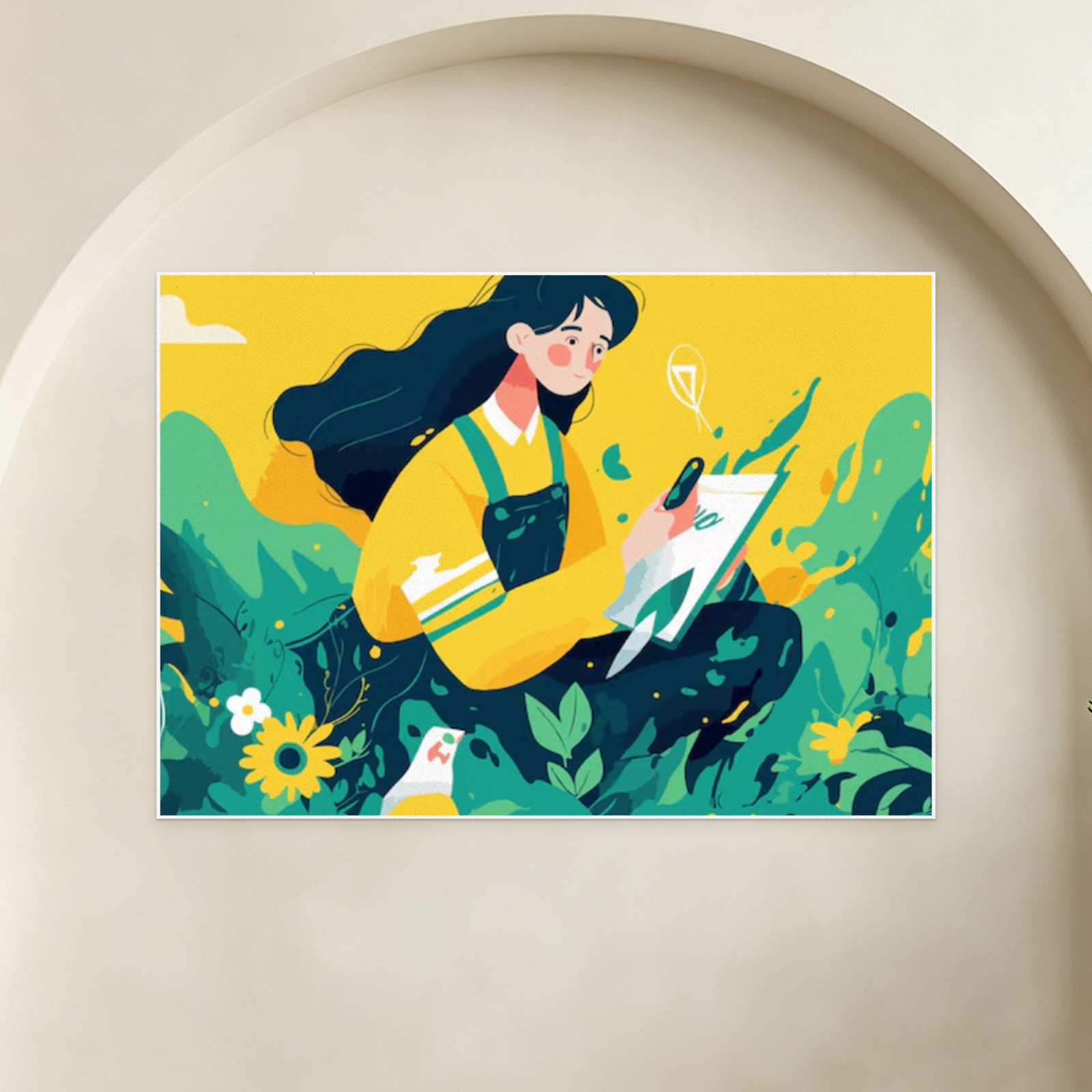 无框挂画 40×28inch